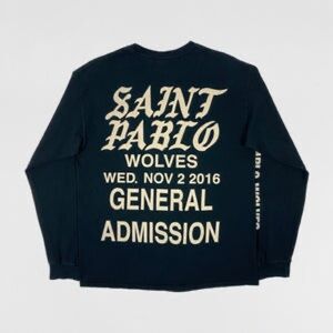 Kanye West Saint Pablo Tour Long Sleeve – “Wolves” General Admission